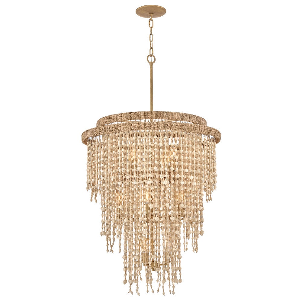 Fredrick Ramond FR47004BNG Freya Beaded Suspension en or bruni