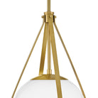 Alouette 83677LCB Colby Suspension en laiton laqué