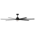 Éclairage Hinkley 910672FMB-LDD LED intelligent Ventilateur  en noir mat
