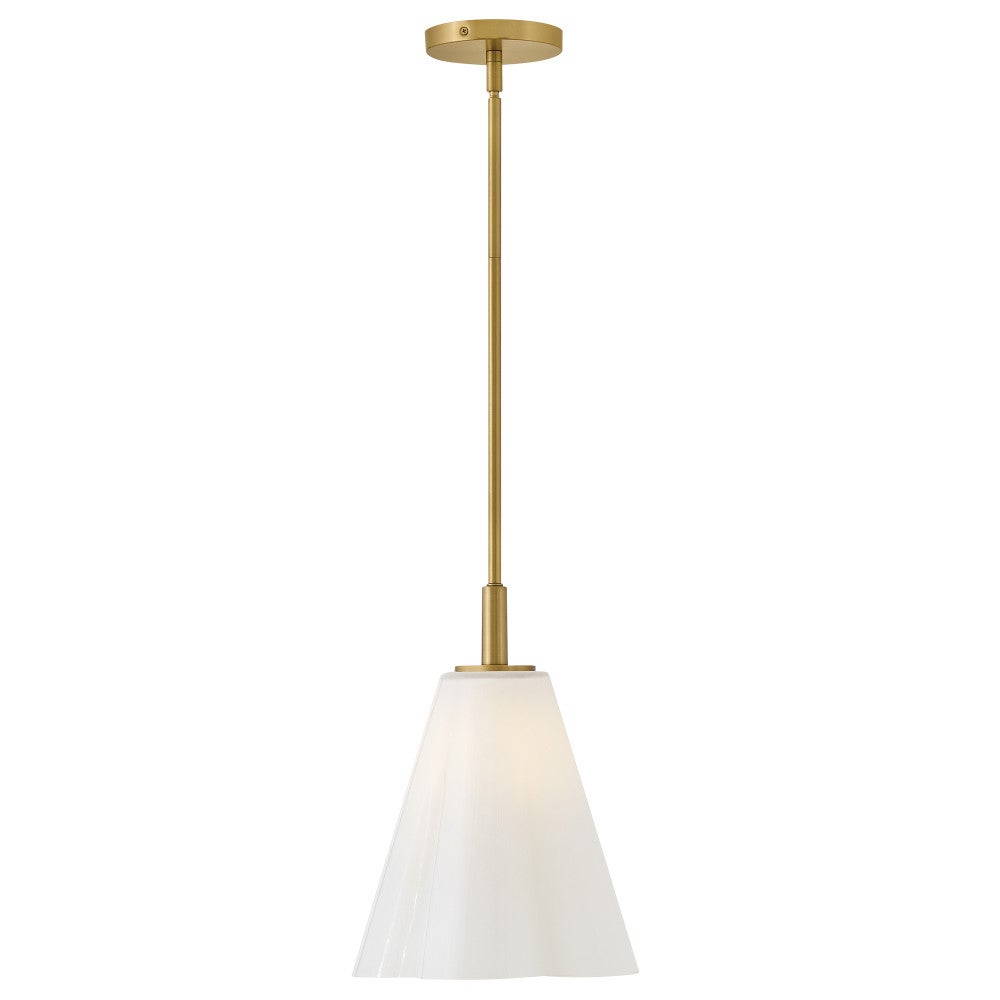 Alouette 83717LCB Miel festonné Suspension en laiton laqué