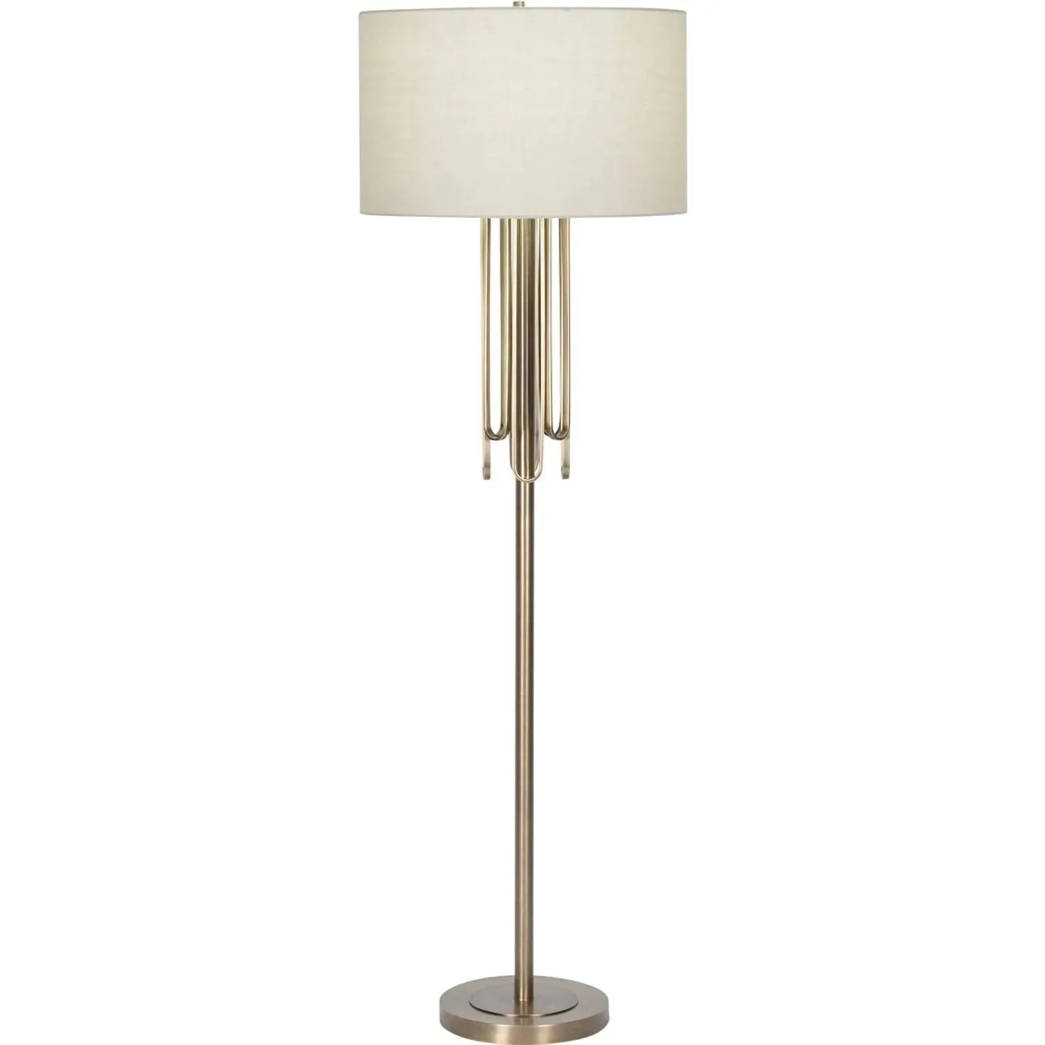 Flow Decor-4486-BGC-Table Lamps-Deanna-Brass