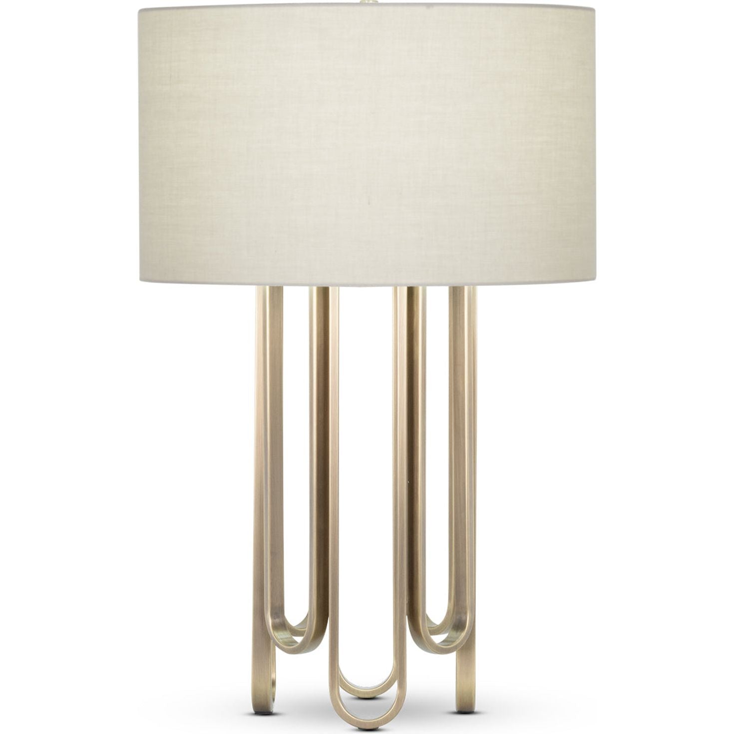 Flow Decor-4485-BGC-Table Lamps-Deanna-Brass