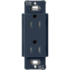 Lutron - Claro & Satin Colors 15A TR Receptacle - SCRS-15-TR-DE | Montreal Lighting & Hardware