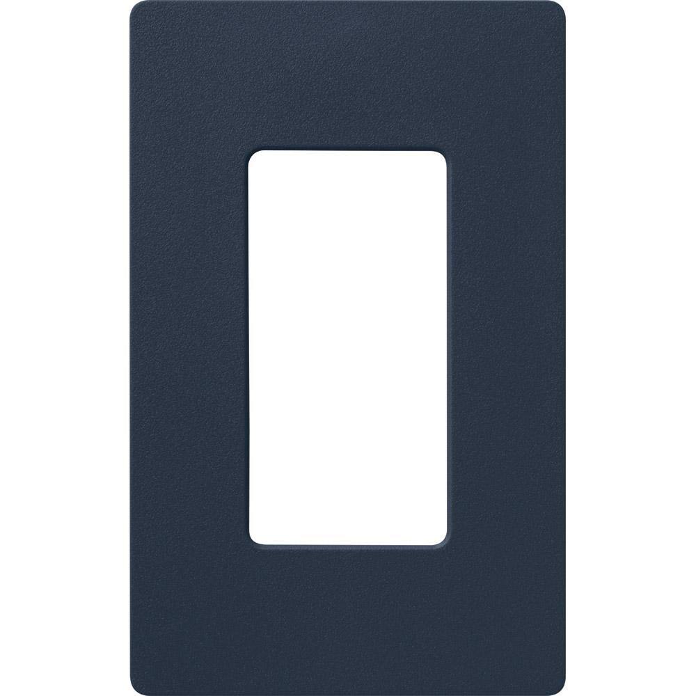 Lutron SC-5-DE Claro & Satin Colors Wallplate in Satin Deep Sea