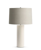 Bluth Table Lamp - Off-White - Beige Linen (FLO-4519-BGL)