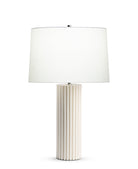 Bluth Table Lamp - Off-White - Off-White Linen (FLO-4519-OWL)