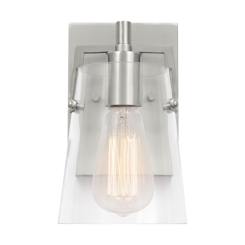 Visual Comfort Studio Canada - DJV1031BS - One Light Wall Sconce - Crofton - Brushed Steel