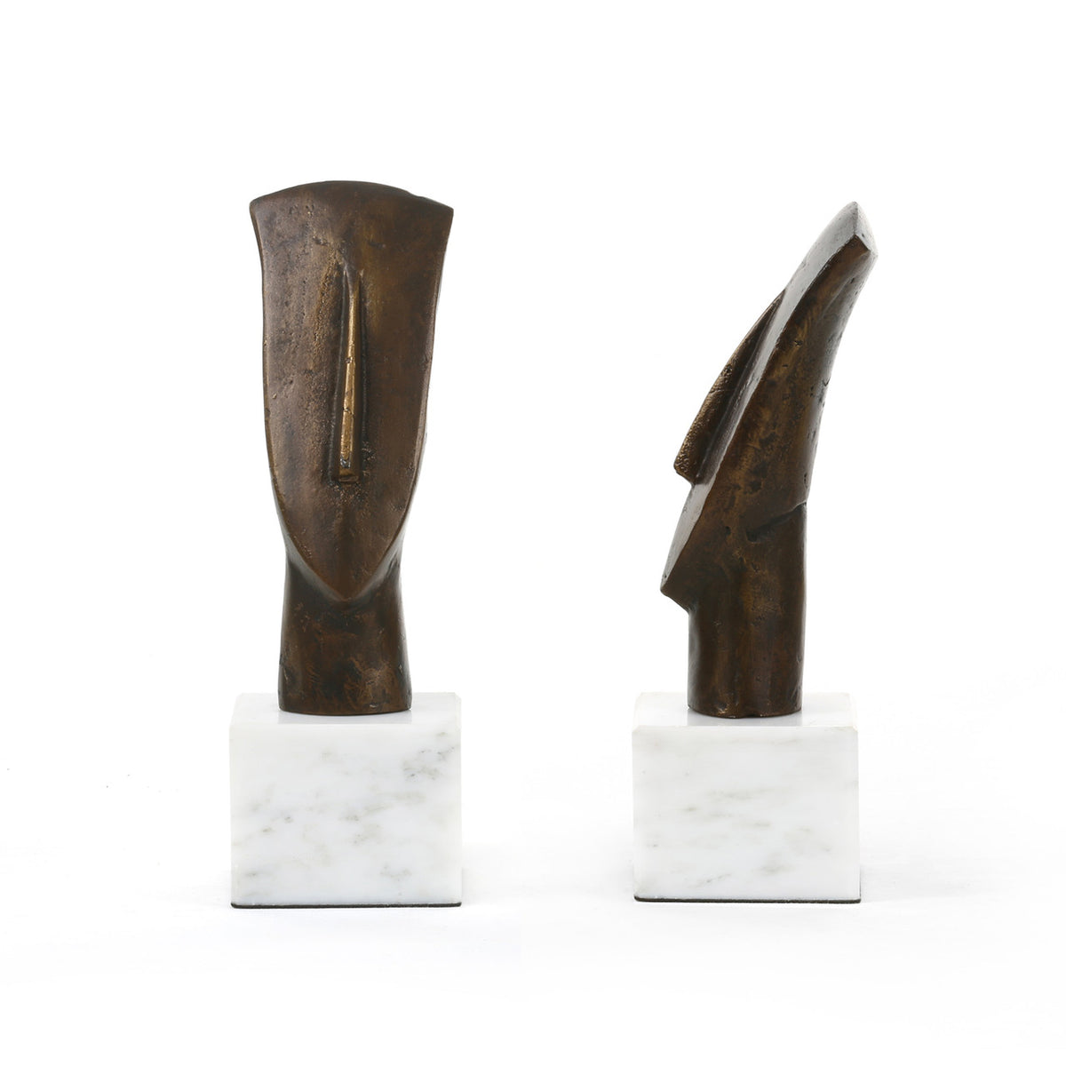 Delos Head Statue (Pair)