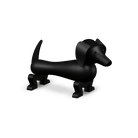 Figurine de chien en bois Kay Bojesen 39536, finition chêne teinté foncé