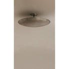 Dounia Home - DH-DOMFLUMOU-SM-NIK - Dome Flush Mount Light Fixture - Brushed Nickel Silver