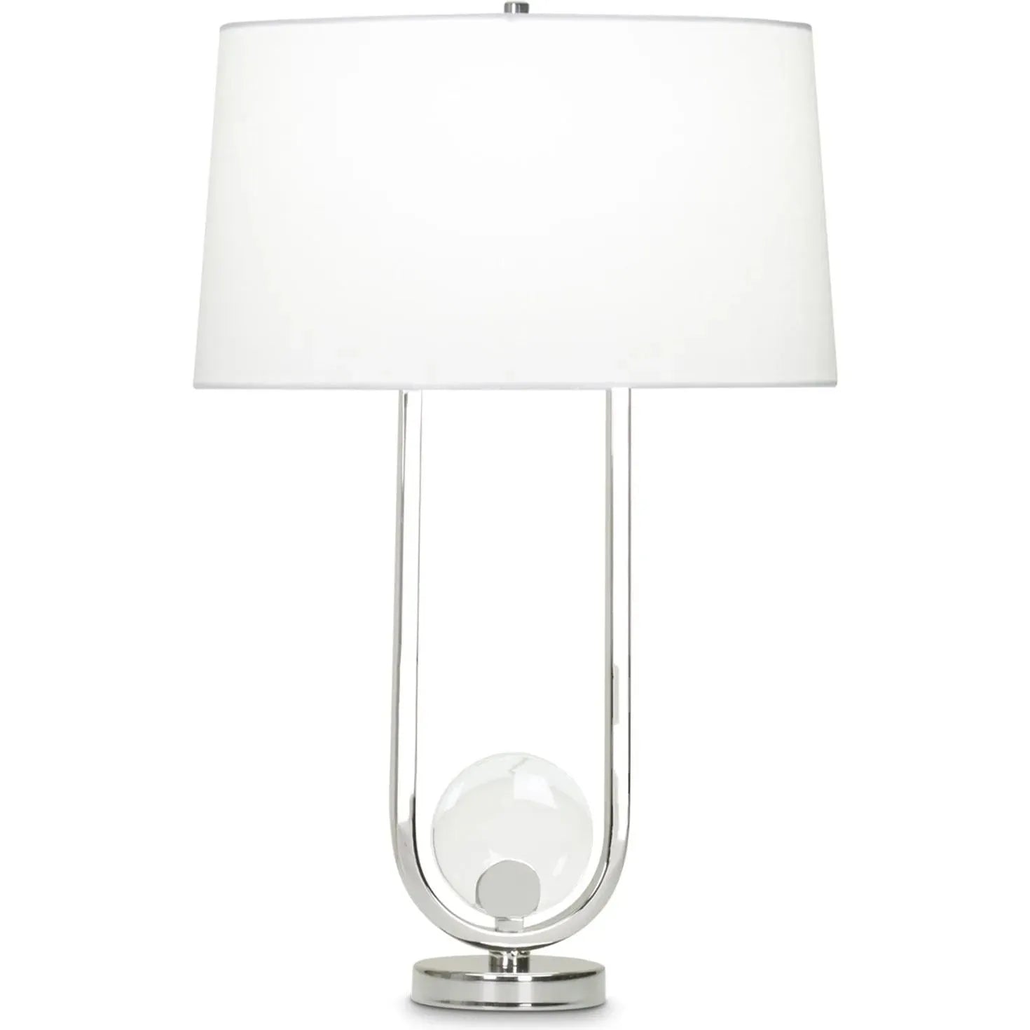 Flow Decor-4041-WHL-Table Lamps-Doyle-Silver