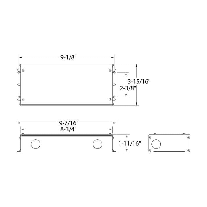 24V Drivers Hardwired Driver - 96W
