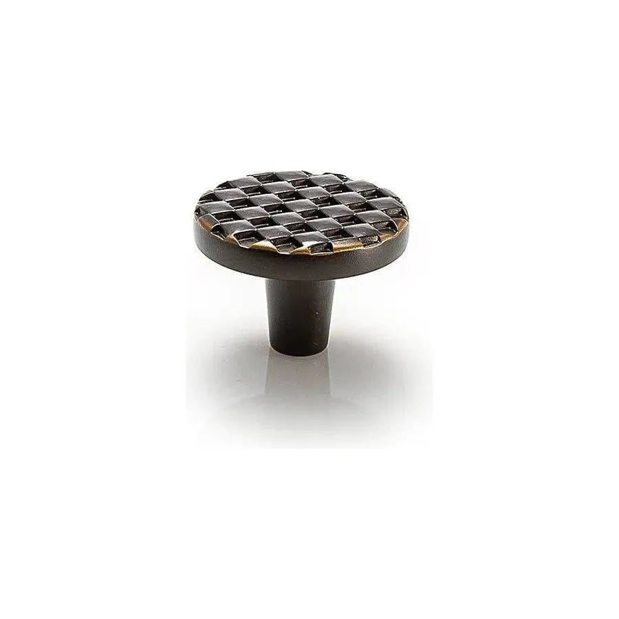 Du Verre Hardware - Argyle Round Knob - DVAG01-ORB | Montreal Lighting & Hardware