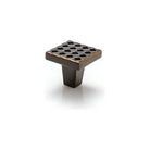 Du Verre Hardware - Argyle Square Knob - DVAG02-ORB | Montreal Lighting & Hardware