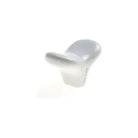 Du Verre Hardware - Botero Knob - DVBT02-WH | Montreal Lighting & Hardware