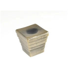 Du Verre Hardware - Forged 2 Cube Knob - DVFC08-AB | Montreal Lighting & Hardware