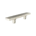 Du Verre Hardware - Forged 3 Flat Bar Pull - DVFC307-SN | Montreal Lighting & Hardware