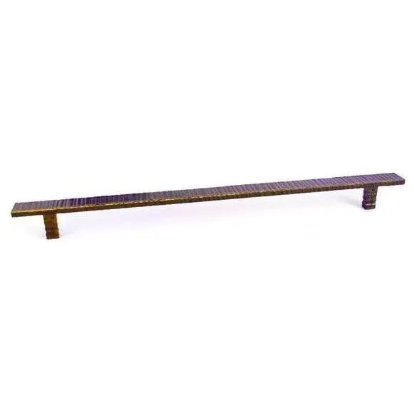 Du Verre Hardware - Forged 3 Flat Bar Pull - DVFC309-AB | Montreal Lighting & Hardware