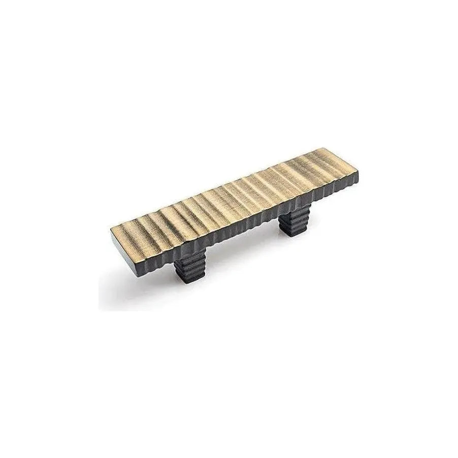 Du Verre Hardware - Forged 3 Flat Bar Pull - DVFC330-AB | Montreal Lighting & Hardware