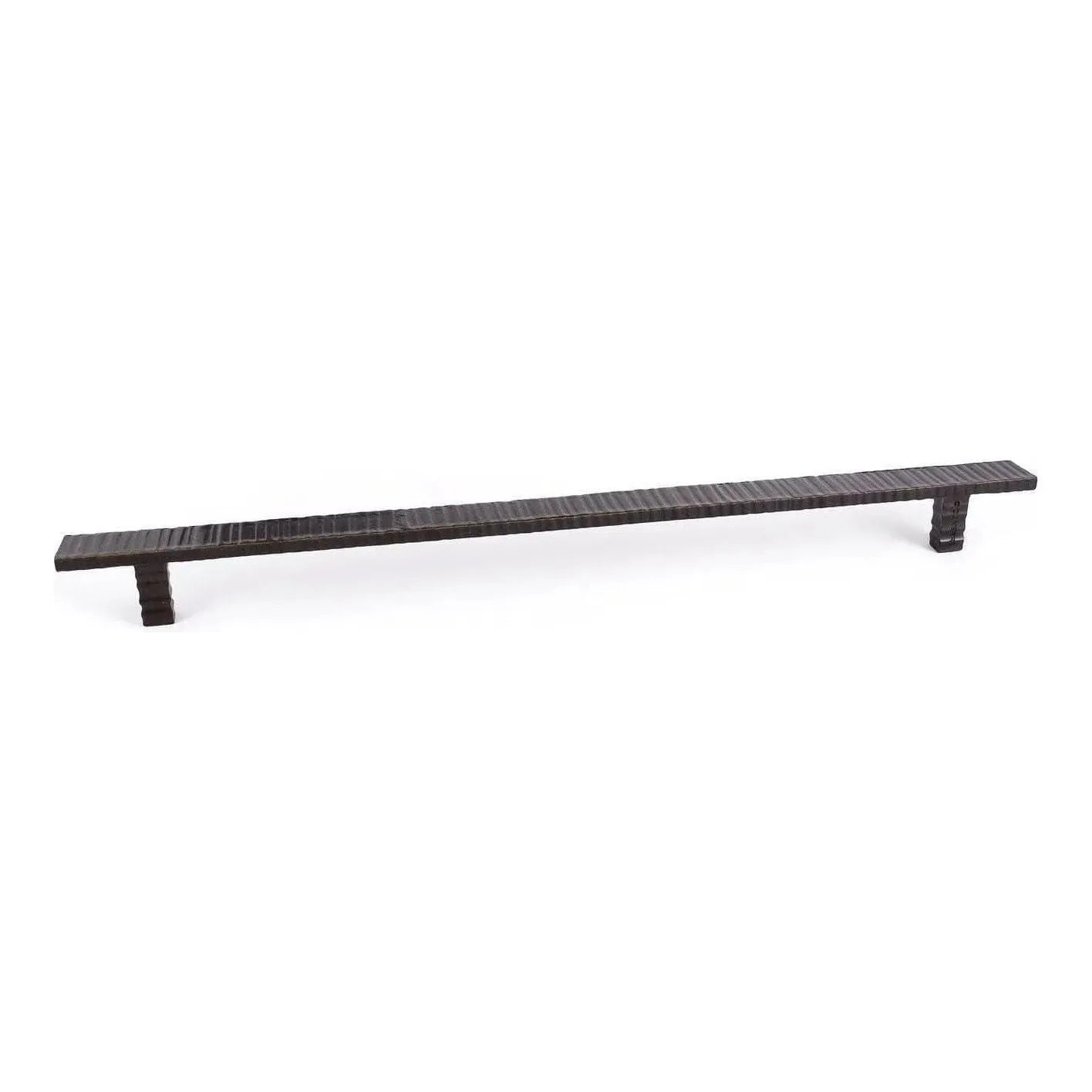 Du Verre Hardware - Forged 3 Flat Bar Pull, Pair - DVFC309BB-ORB | Montreal Lighting & Hardware