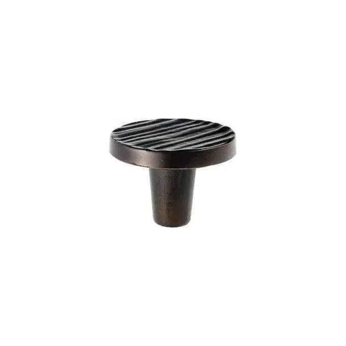 Du Verre Hardware - Forged 3 Round Knob - DVFC301-ORB | Montreal Lighting & Hardware