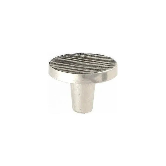 Du Verre Hardware - Forged 3 Round Knob - DVFC301-SN | Montreal Lighting & Hardware