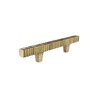 Du Verre Hardware - Forged 3 Square Bar Pull - DVFC308-AB | Montreal Lighting & Hardware