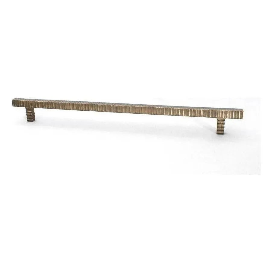 Du Verre Hardware - Forged 3 Square Bar Pull - DVFC310-AB | Montreal Lighting & Hardware