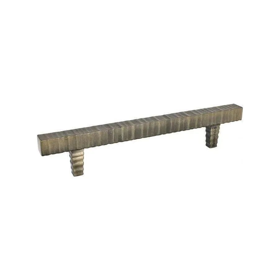 Du Verre Hardware - Forged 3 Square Bar Pull - DVFC317-AB | Montreal Lighting & Hardware
