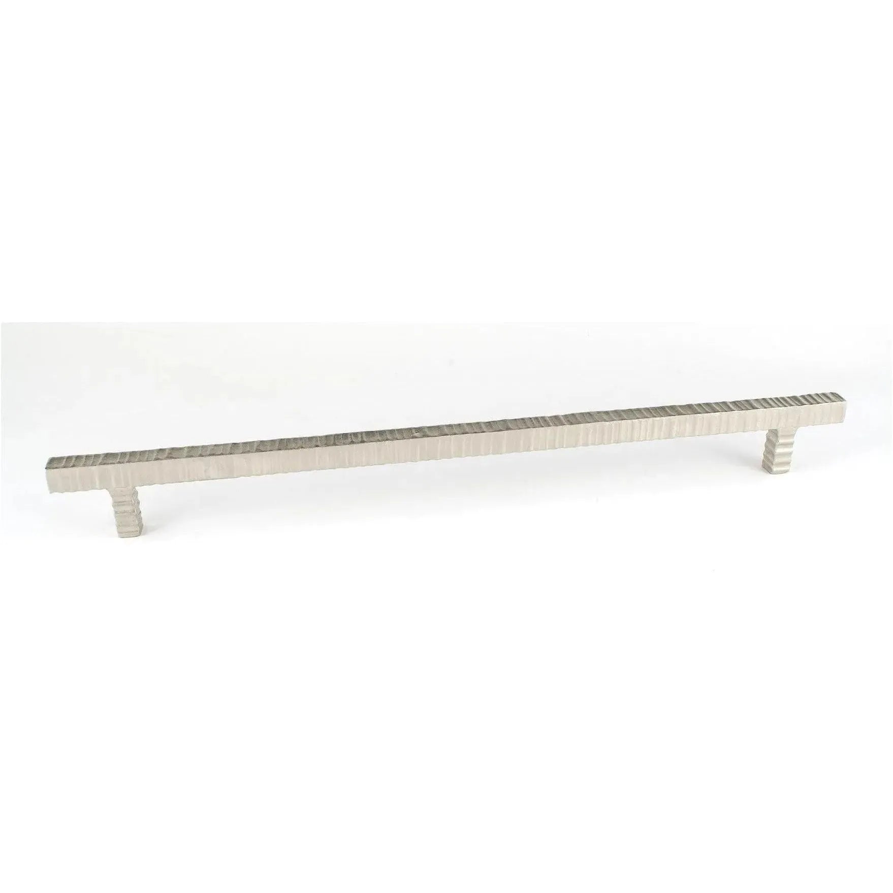 Du Verre Hardware - Forged 3 Square Bar Pull, Pair - DVFC310BB-SN | Montreal Lighting & Hardware