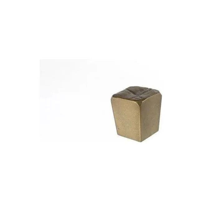 Du Verre Hardware - Jeff Goodman Cube Knob - DVJG07-AB | Montreal Lighting & Hardware