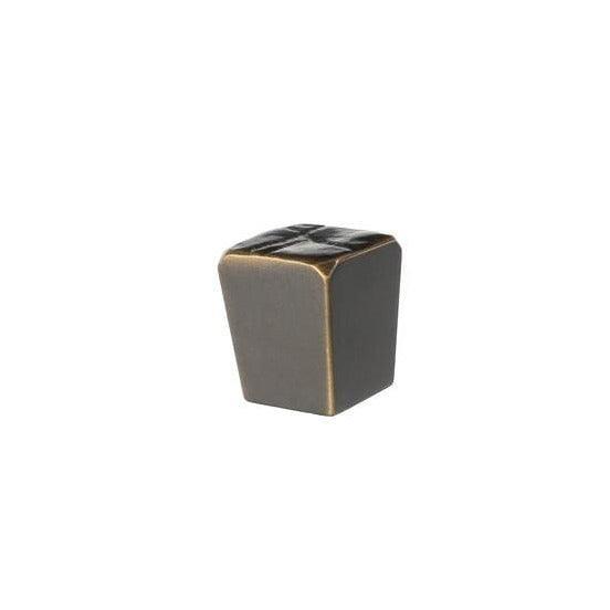 Du Verre Hardware - Jeff Goodman Cube Knob - DVJG07-ORB | Montreal Lighting & Hardware