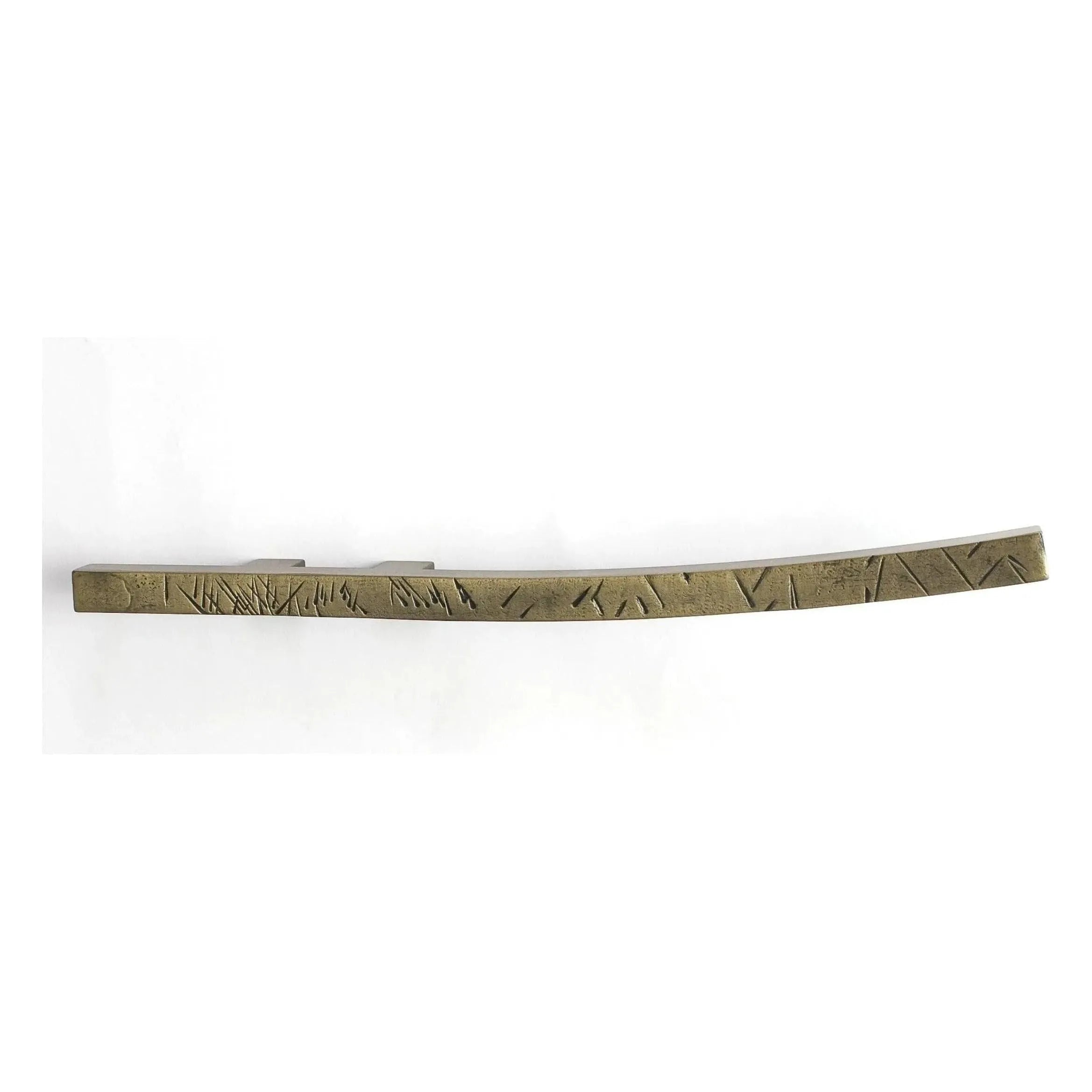 Du Verre Hardware - Jeff Goodman Large Curved Pull - DVJG05-AB | Montreal Lighting & Hardware