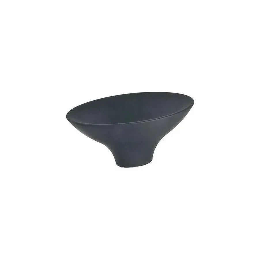 Du Verre Hardware - Lotus Knob - DVWHL09-BM | Montreal Lighting & Hardware