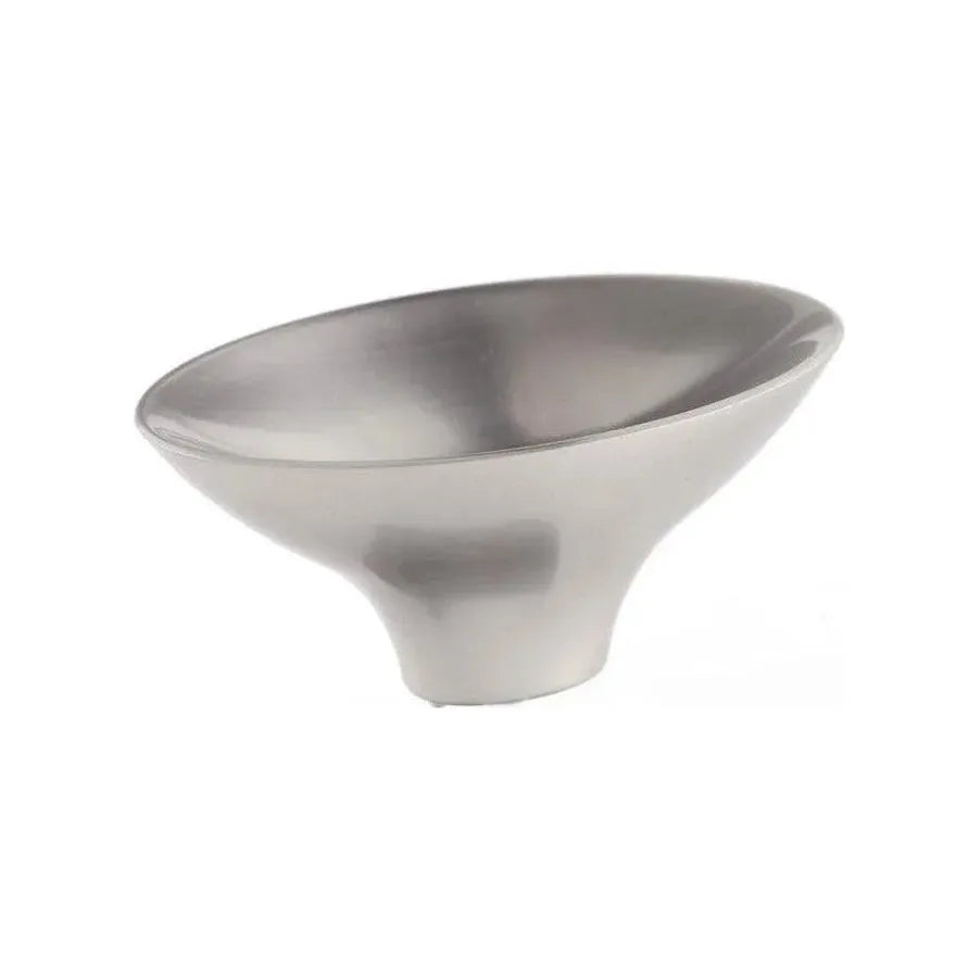 Du Verre Hardware - Lotus Knob - DVWHL09-SN | Montreal Lighting & Hardware