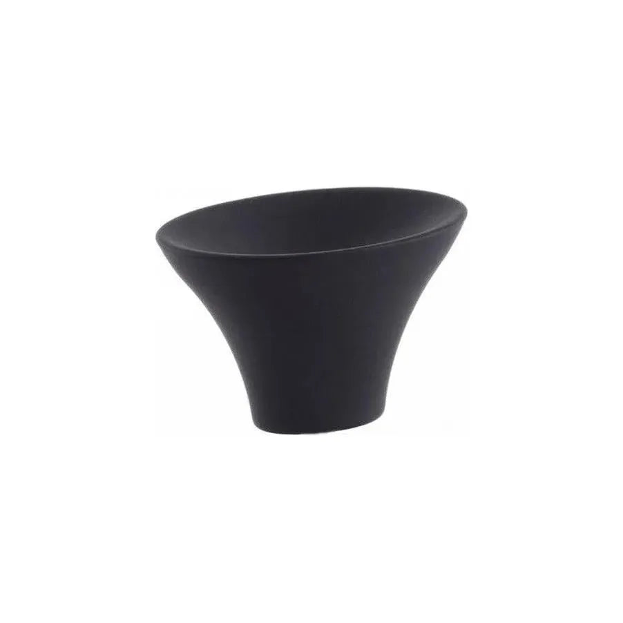 Du Verre Hardware - Lotus Knob - DVWHL10-BM | Montreal Lighting & Hardware