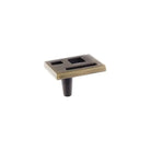 Du Verre Hardware - Marcel Knob - DVGC01-AB | Montreal Lighting & Hardware