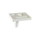 Du Verre Hardware - Marcel Knob - DVGC01-WH | Montreal Lighting & Hardware