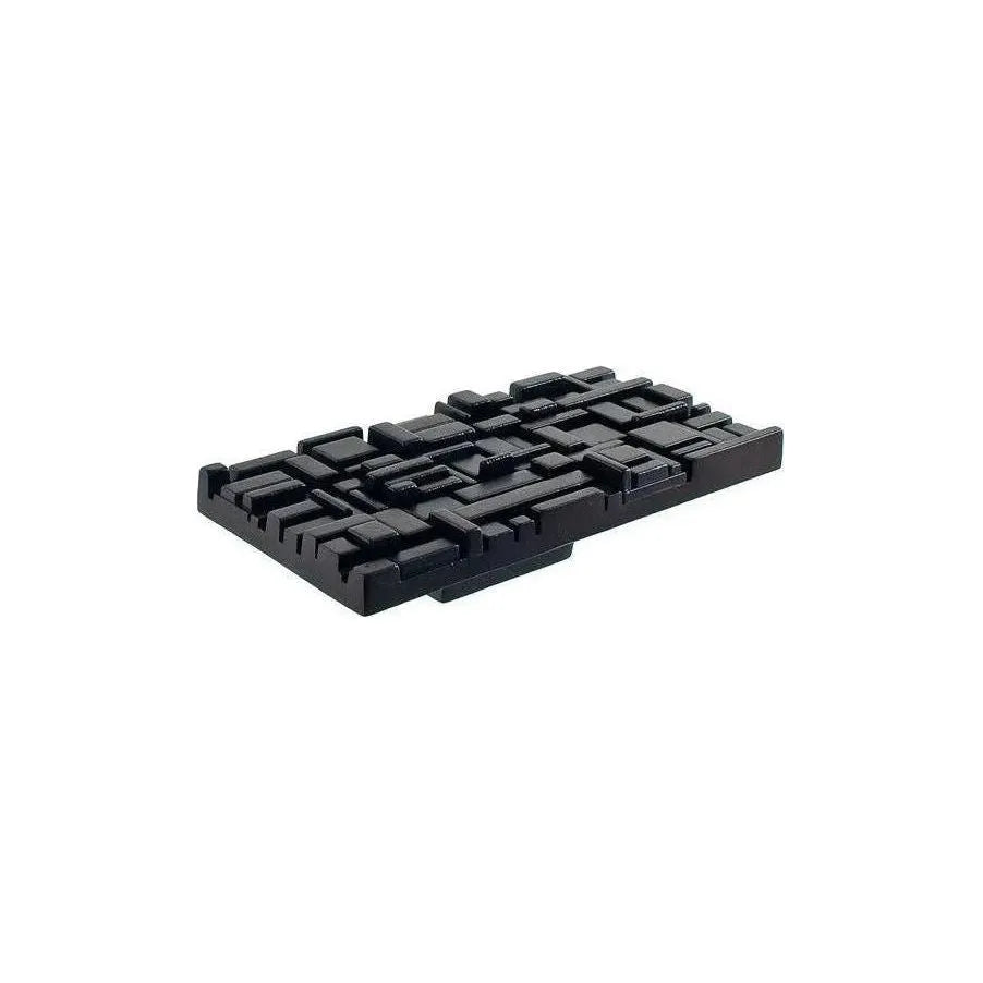 Du Verre Hardware - Offset Rectangle Pull - DVOF04-ORB | Montreal Lighting & Hardware
