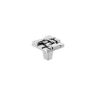 Du Verre Hardware - Offset Square Knob - DVOF01-PC | Montreal Lighting & Hardware