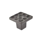 Du Verre Hardware - Pomegranate Square Knob - DVP11-ORB | Montreal Lighting & Hardware