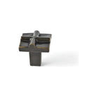 Du Verre Hardware - Rio Small Cross Knob - DVRIO02-ORB | Montreal Lighting & Hardware