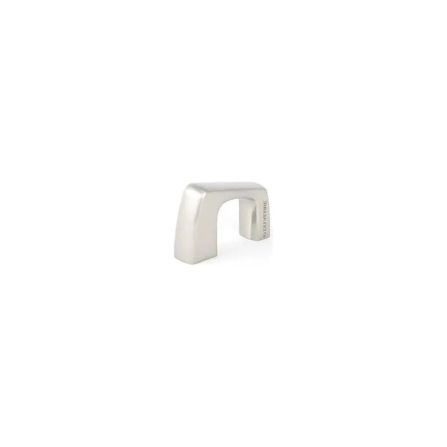 Du Verre Hardware - Rise Finger Pull - DVRS01-SN | Montreal Lighting & Hardware
