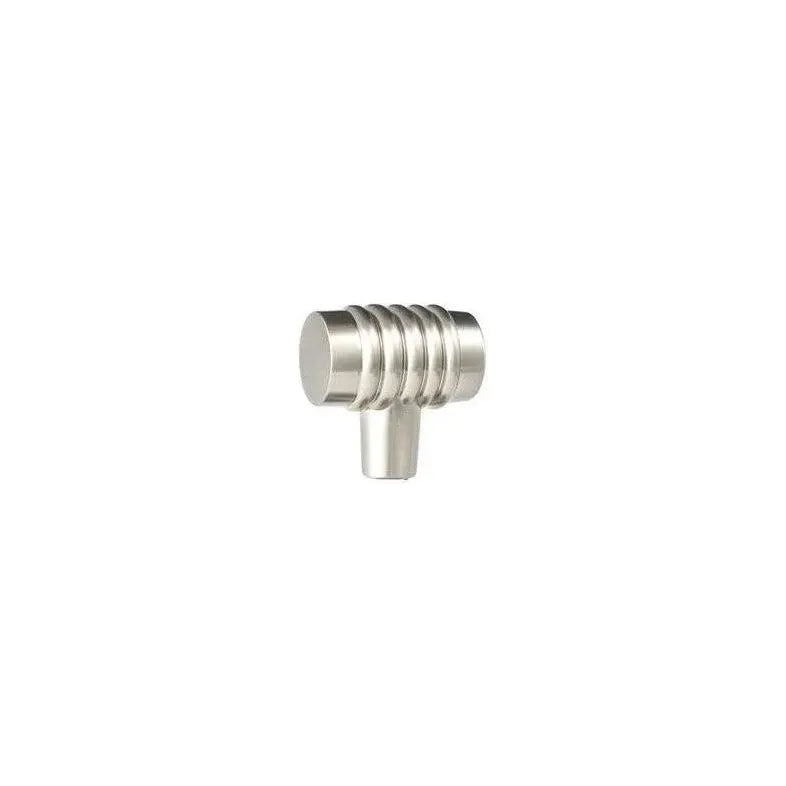 Du Verre Hardware - Stacked T Knob - DVSTK02-SN | Montreal Lighting & Hardware