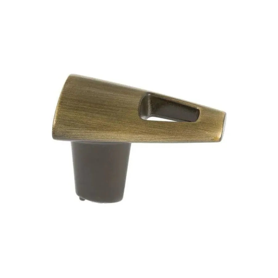 Du Verre Hardware - Tribal Knob - DVTR01-AB | Montreal Lighting & Hardware