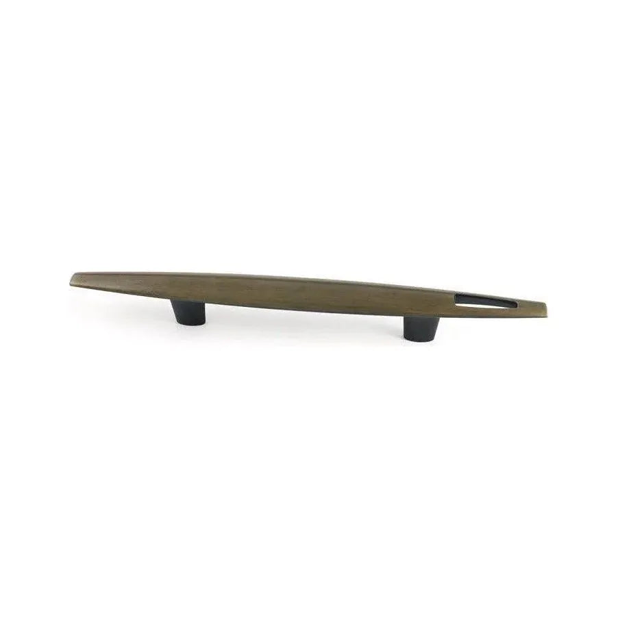 Du Verre Hardware - Tribal Pull - DVTR04-AB | Montreal Lighting & Hardware