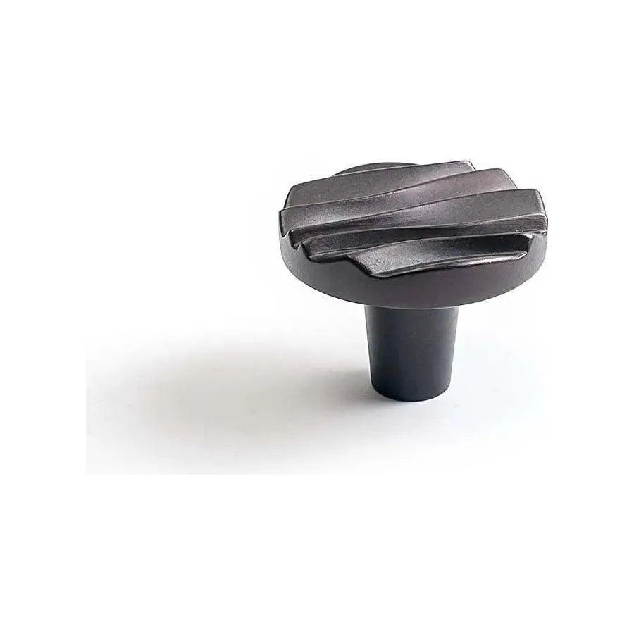 Du Verre Hardware - Wave Round Knob - DVWA01-ORB | Montreal Lighting & Hardware