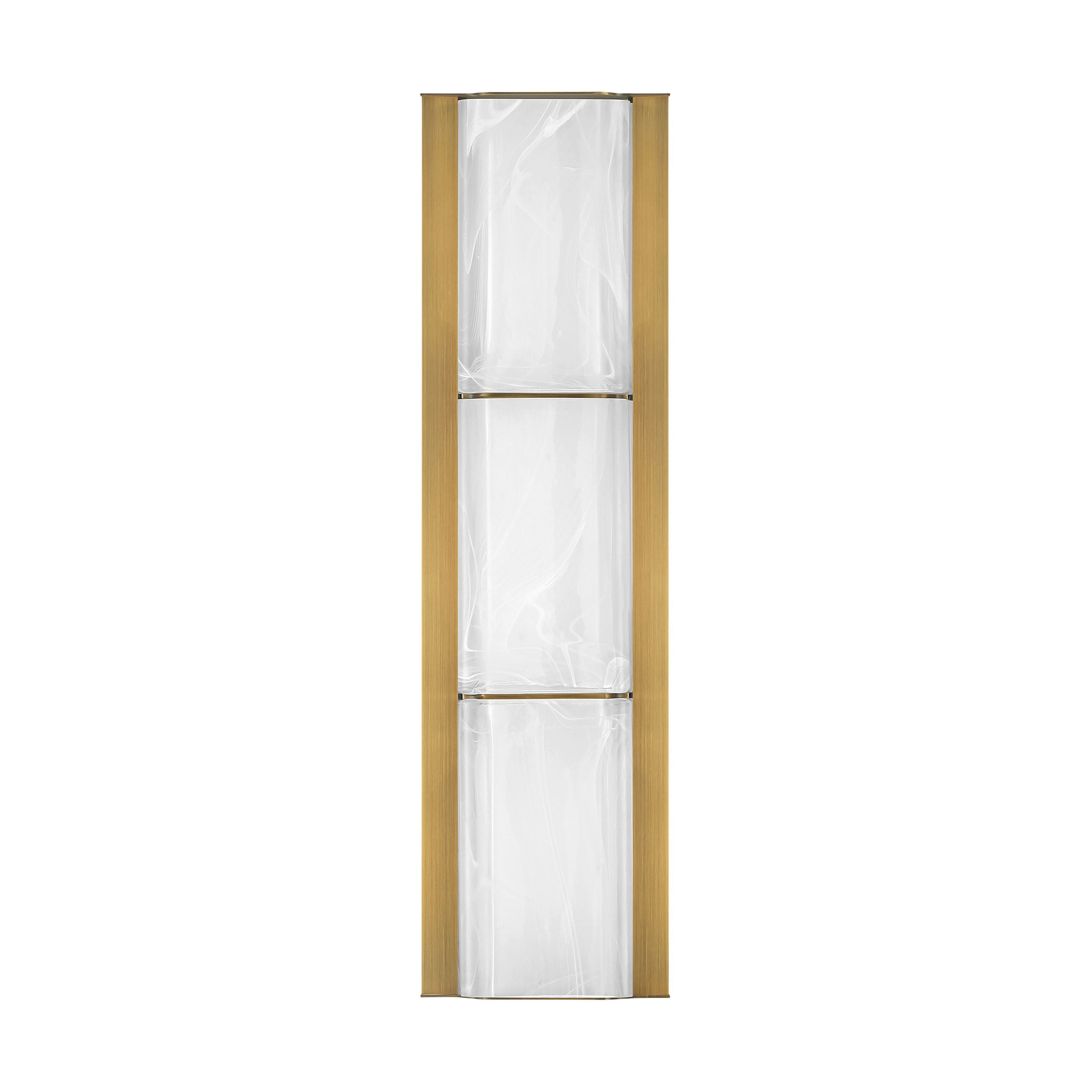 Eurofase 50174-010 Gibraltar LED Vanity in Antique Brass