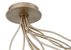 Eurofase 49950-021 Athena LED Semi-Plafonnier en or antique