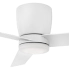 Plafonnier LED Ari Hinkley Lighting 910852FMW-LDA Ventilateur  en blanc mat